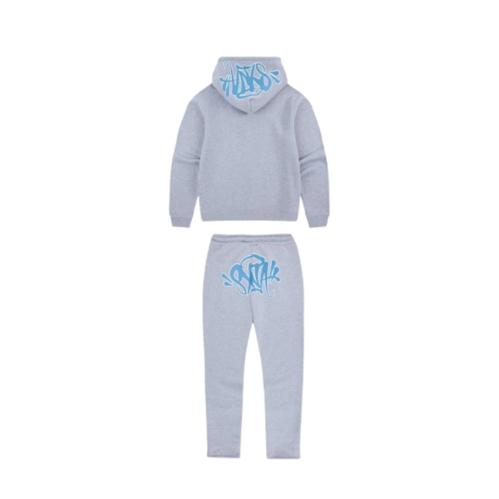 Syna conjunto gris y azul