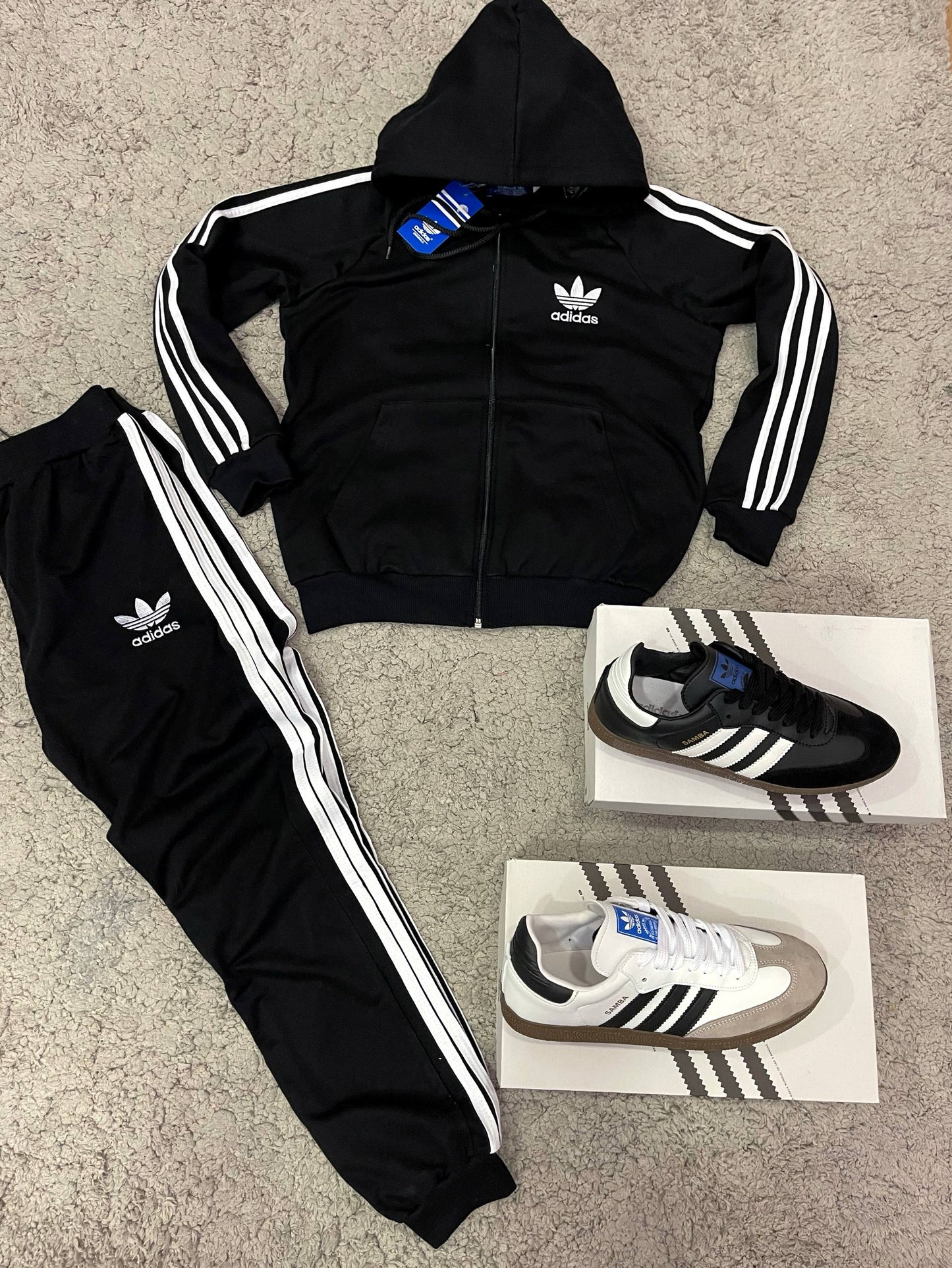 Adidas clásico negro