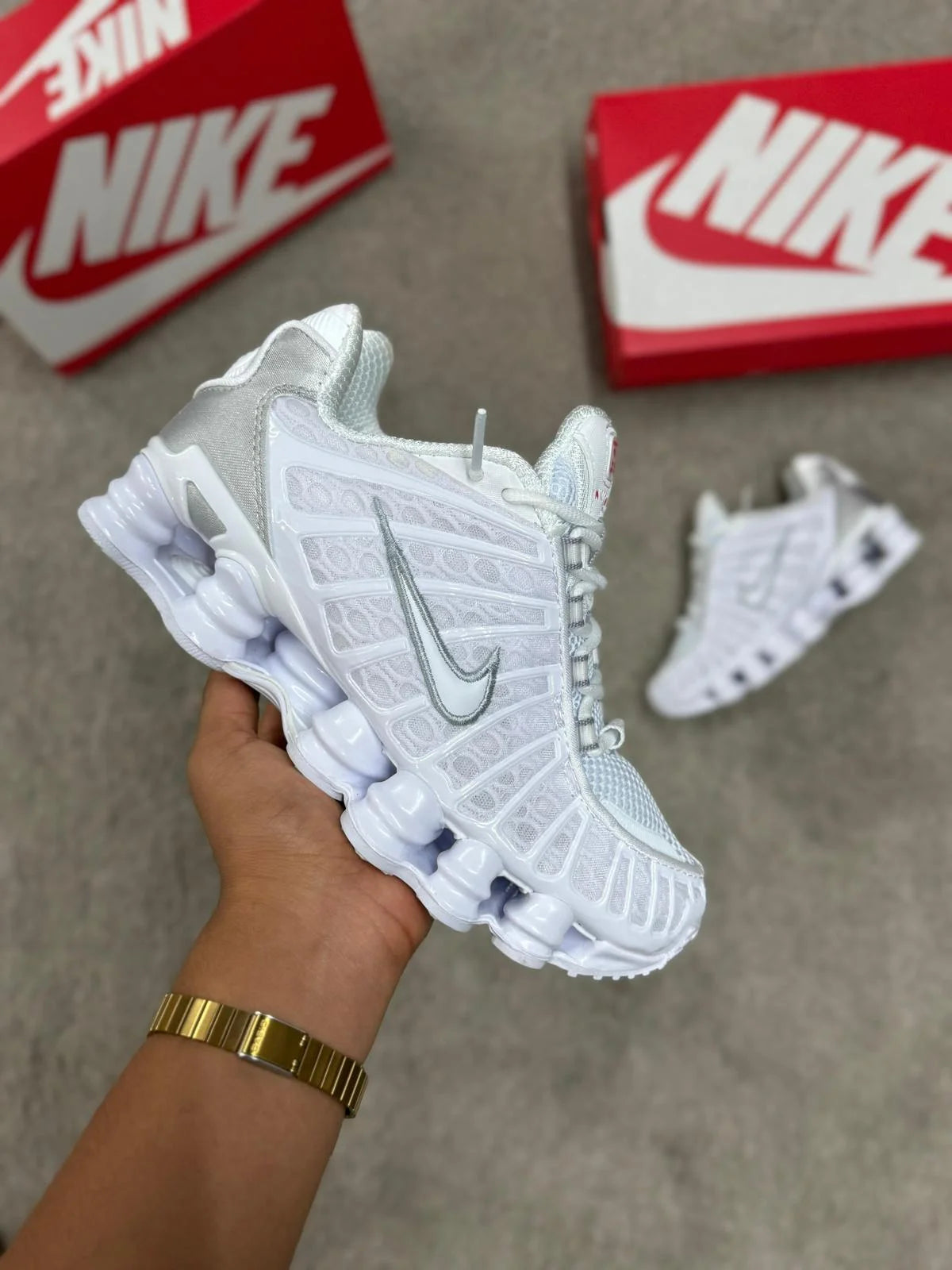 Nike Shox blanca