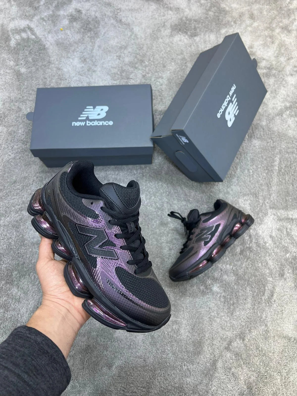 New Balance 2000 black iridescent